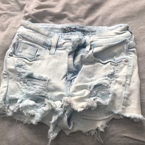 Mossimo Supply Co. Shorts - Ripped jean shorts Mossimo Supply Co. Shorts - Ripped jean shorts